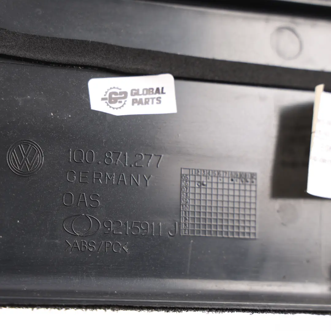 1F Rear Window Frame Upper Trim Cover Panel Black 1Q0871277 to VW Volkswagen Eos with Part number 1Q0871277A VW Volkswagen Eos 1F Rear Window Frame Upper Trim Cover Panel Black 1Q0871277 - SKU 1Q0871277A - Part number 1Q0871277A