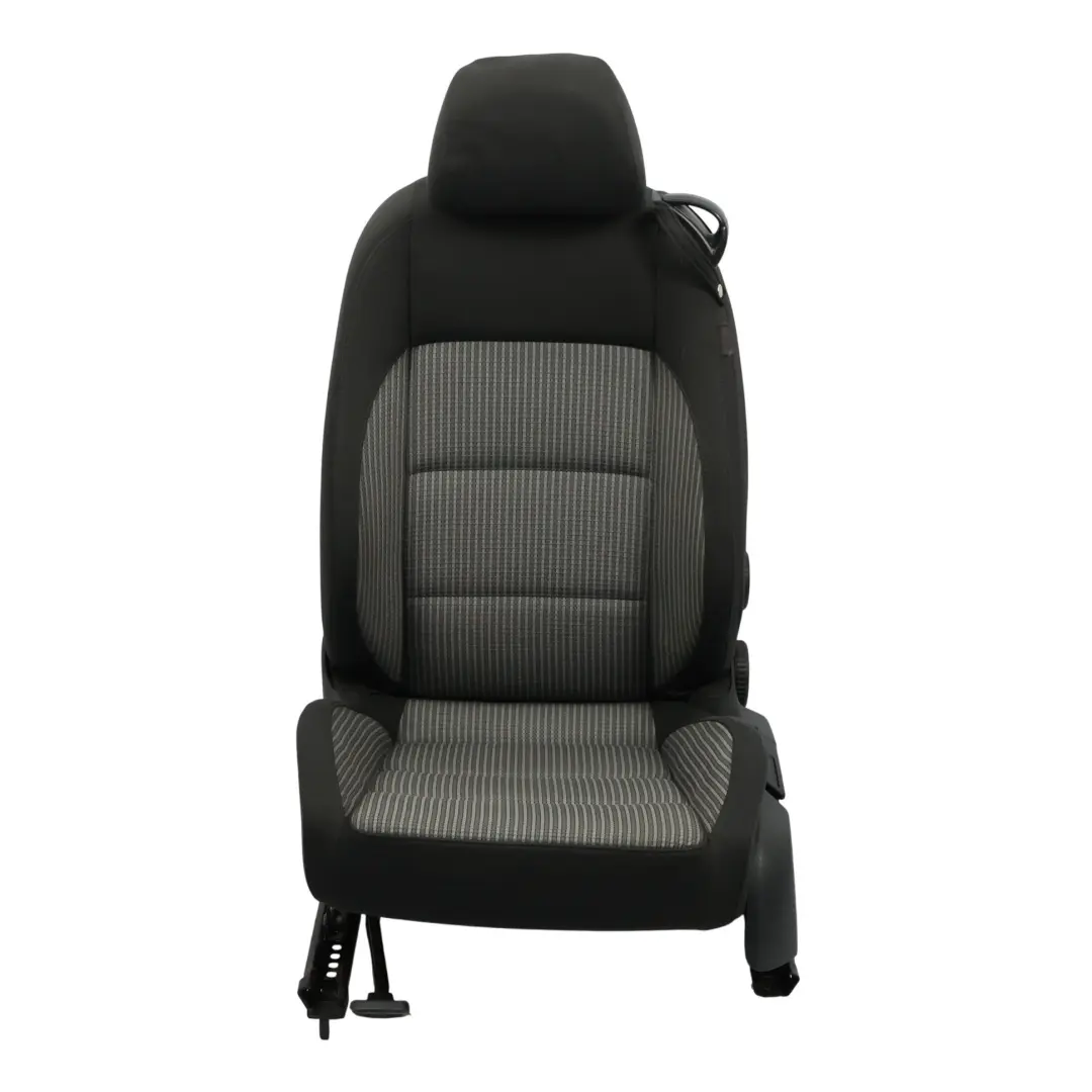 Volkswagen Eos 1F Fotel Przedni Lewy Przód Materiałowy Czarny - SKU 1Q0881805CD-1 - Numer Części 1Q0881805CD