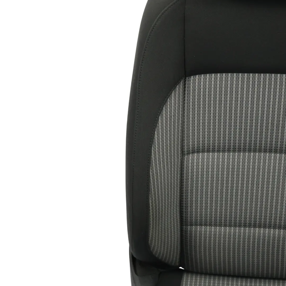 Volkswagen Eos 1F Sedile Anteriore Sinistro Interno Tessuto Nero Titanio - SKU 1Q0881805CD-1 - Numero di parte 1Q0881805CD