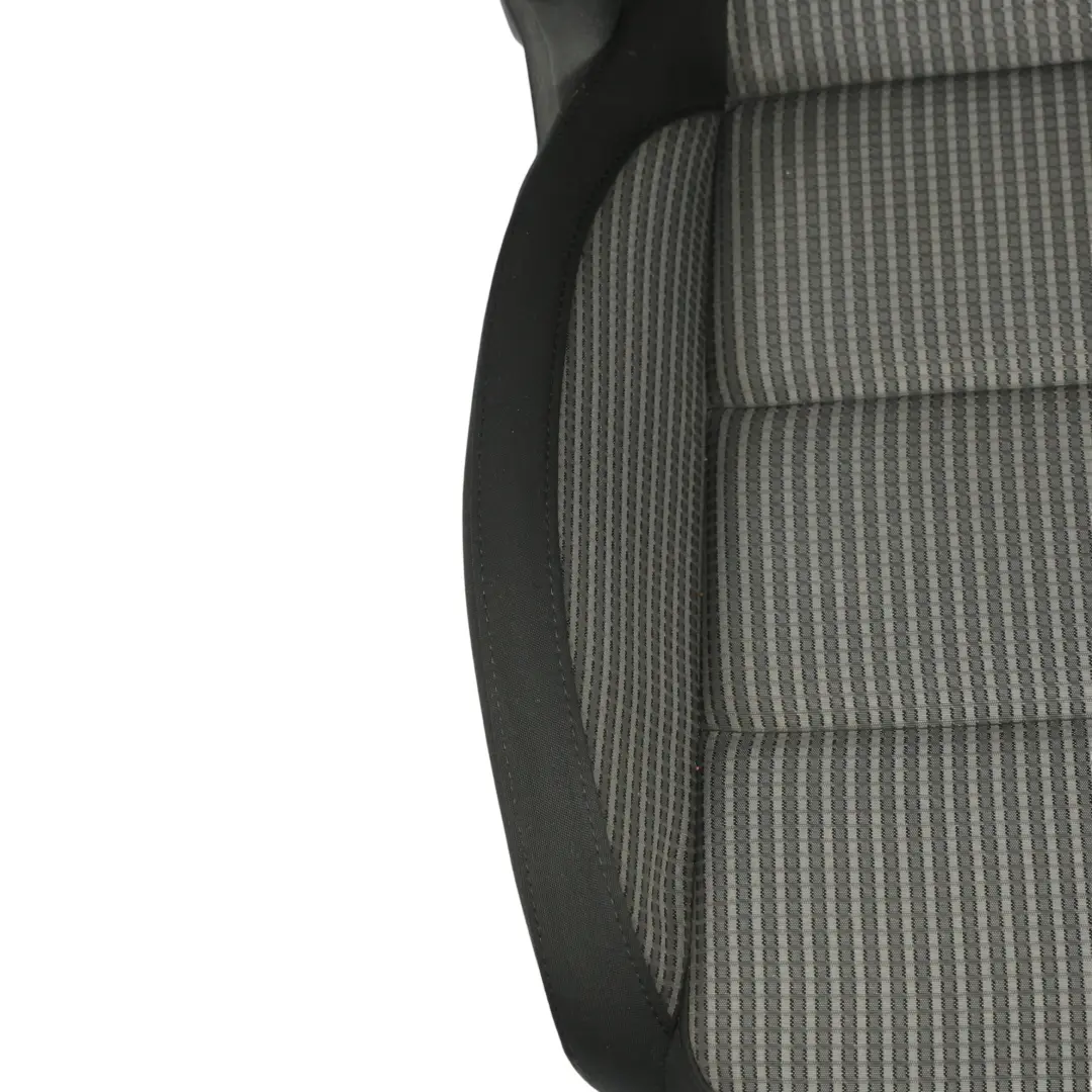 Volkswagen Eos 1F Sitz Vorne Links Innenraum Stoff Titan Schwarz - SKU 1Q0881805CD-1 - Teilenummer 1Q0881805CD