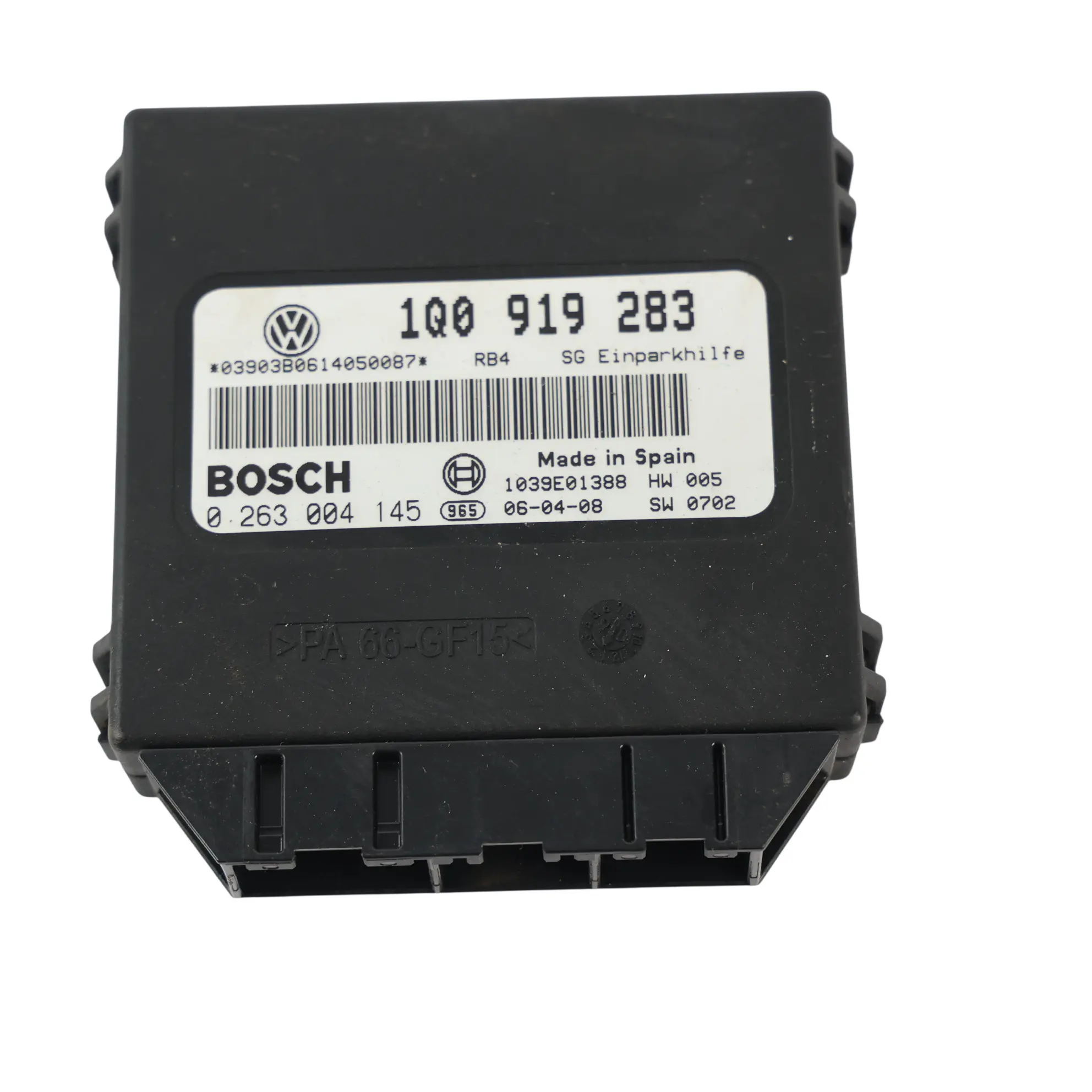 Volkswagen EOS Sensori Parcheggio PDC Modulo Controllo ECU 1Q0919283
