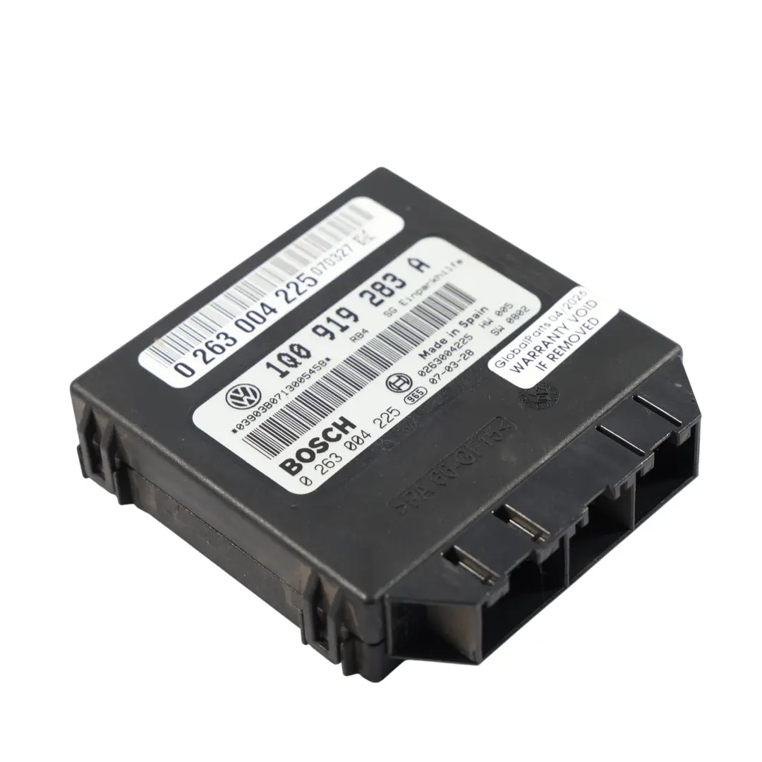 Volkswagen Eos 1F Sensore PDC Parcheggio Centralina Modulo ECU - SKU 1Q0919283A - Numero di parte 1Q0919283A