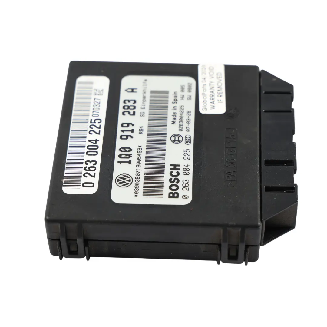 1F Einparkhilfe PDC Sensor Steuergerät Modul ECU für Volkswagen Eos mit Teilenummer 1Q0919283A Volkswagen Eos 1F Einparkhilfe PDC Sensor Steuergerät Modul ECU - SKU 1Q0919283A - Teilenummer 1Q0919283A