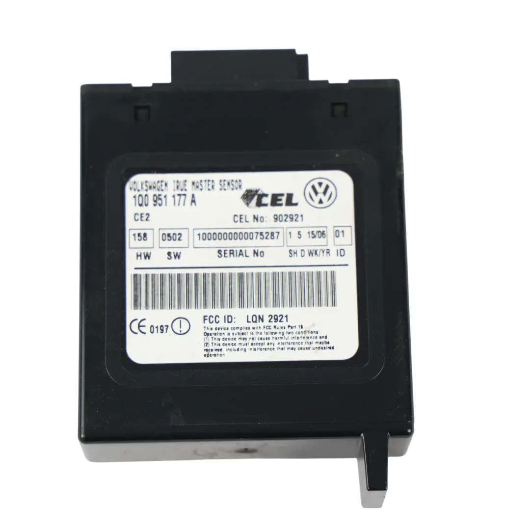 1F Radar Bewegungssensor Steuergerät Modul für Volkswagen Eos mit Teilenummer 1Q0951177A Volkswagen Eos 1F Radar Bewegungssensor Steuergerät Modul - SKU 1Q0951177A - Teilenummer 1Q0951177A