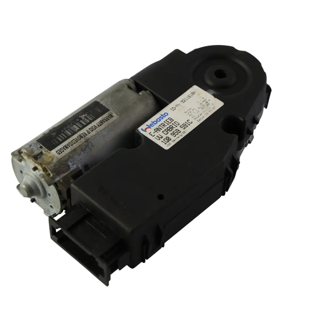 1F Convertible Motor Unidad Techo Solar para Volkswagen Eos con número de pieza 1Q0959591C Volkswagen Eos 1F Convertible Motor Unidad Techo Solar - SKU 1Q0959591C - Número de pieza 1Q0959591C