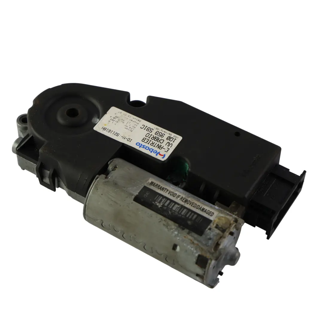 Volkswagen Eos 1F Cabriolet Moteur Unité Entraînement Toit Ouvrant - SKU 1Q0959591C - Numéro de pièce 1Q0959591C