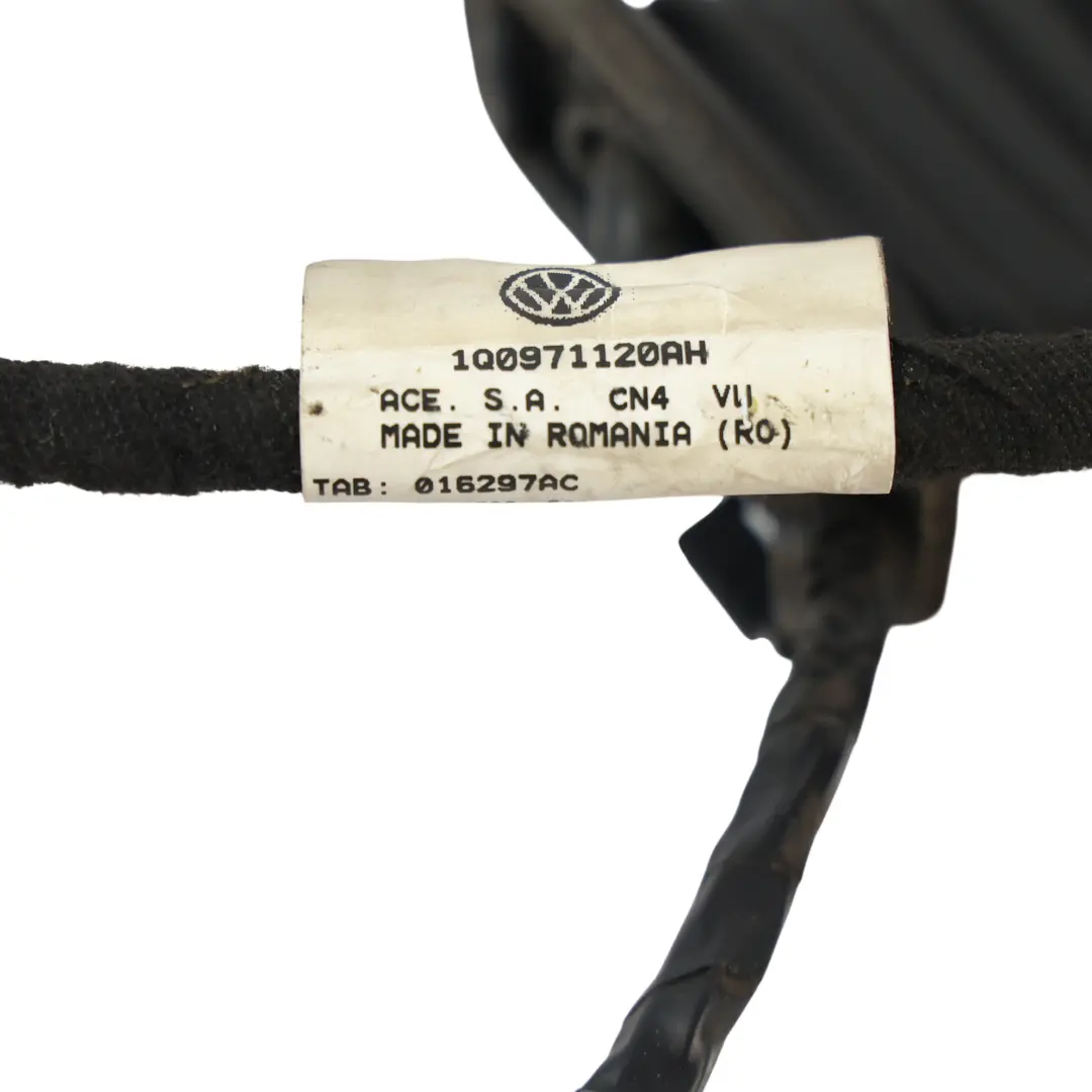 Volkswagen Eos 1F Arnés Cableado Puerta Delantera Conductor - SKU 1Q0971120AH - Número de pieza 1Q0971120AH