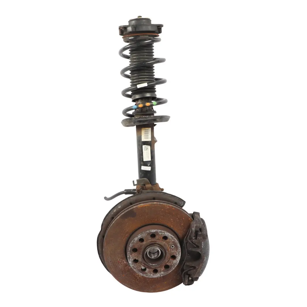 VW Golf Mk6 Suspension Leg Front Right O/S Spring Strut Wheel Carrier Brake Disc - SKU 1T0413031HN-1 - Part number 1T0413031HN