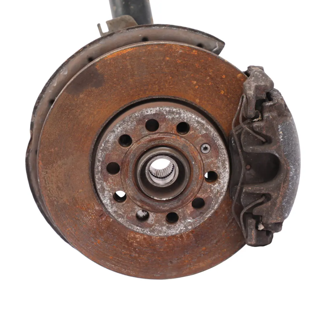 Mk6 Suspension Leg Front Right O/S Spring Strut Wheel Carrier Brake Disc to VW Golf with Part number 1T0413031HN VW Golf Mk6 Suspension Leg Front Right O/S Spring Strut Wheel Carrier Brake Disc - SKU 1T0413031HN-1 - Part number 1T0413031HN