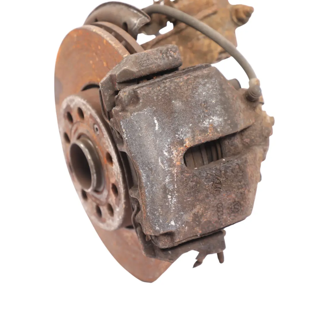 Mk6 Suspension Leg Front Right O/S Spring Strut Wheel Carrier Brake Disc to VW Golf with Part number 1T0413031HN VW Golf Mk6 Suspension Leg Front Right O/S Spring Strut Wheel Carrier Brake Disc - SKU 1T0413031HN-1 - Part number 1T0413031HN