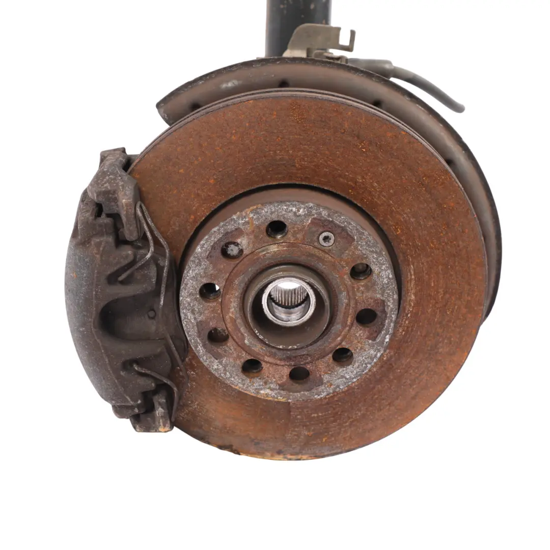 Mk6 Suspension Leg Front Left N/S Spring Strut Wheel Carrier Brake Disc to VW Golf with Part number 1T0413031HN VW Golf Mk6 Suspension Leg Front Left N/S Spring Strut Wheel Carrier Brake Disc - SKU 1T0413031HN-2 - Part number 1T0413031HN