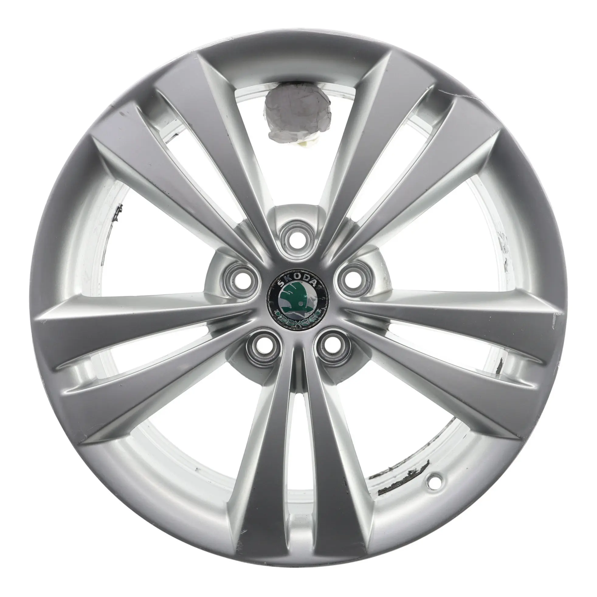 Skoda Octavia RS Mk2 Srebrna Felga Aluminiowa 18" 7.5J ET:51 1Z0601025AD