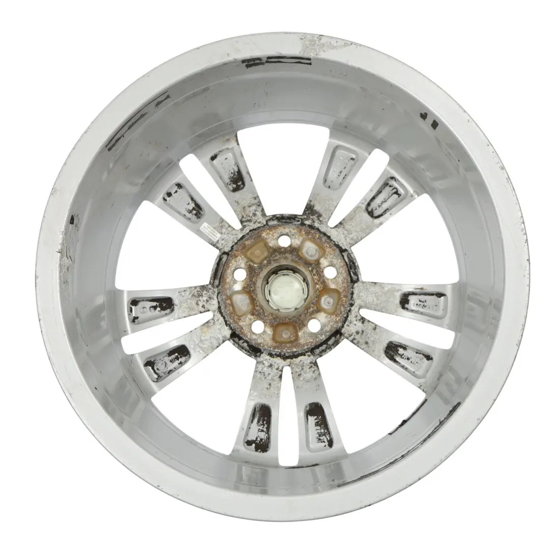 Skoda Octavia RS Mk2 Jante En Alliage Argentée 18" 7,5J ET:51 - SKU 1Z0601025AD-1 - Numéro de pièce 1Z0601025AD