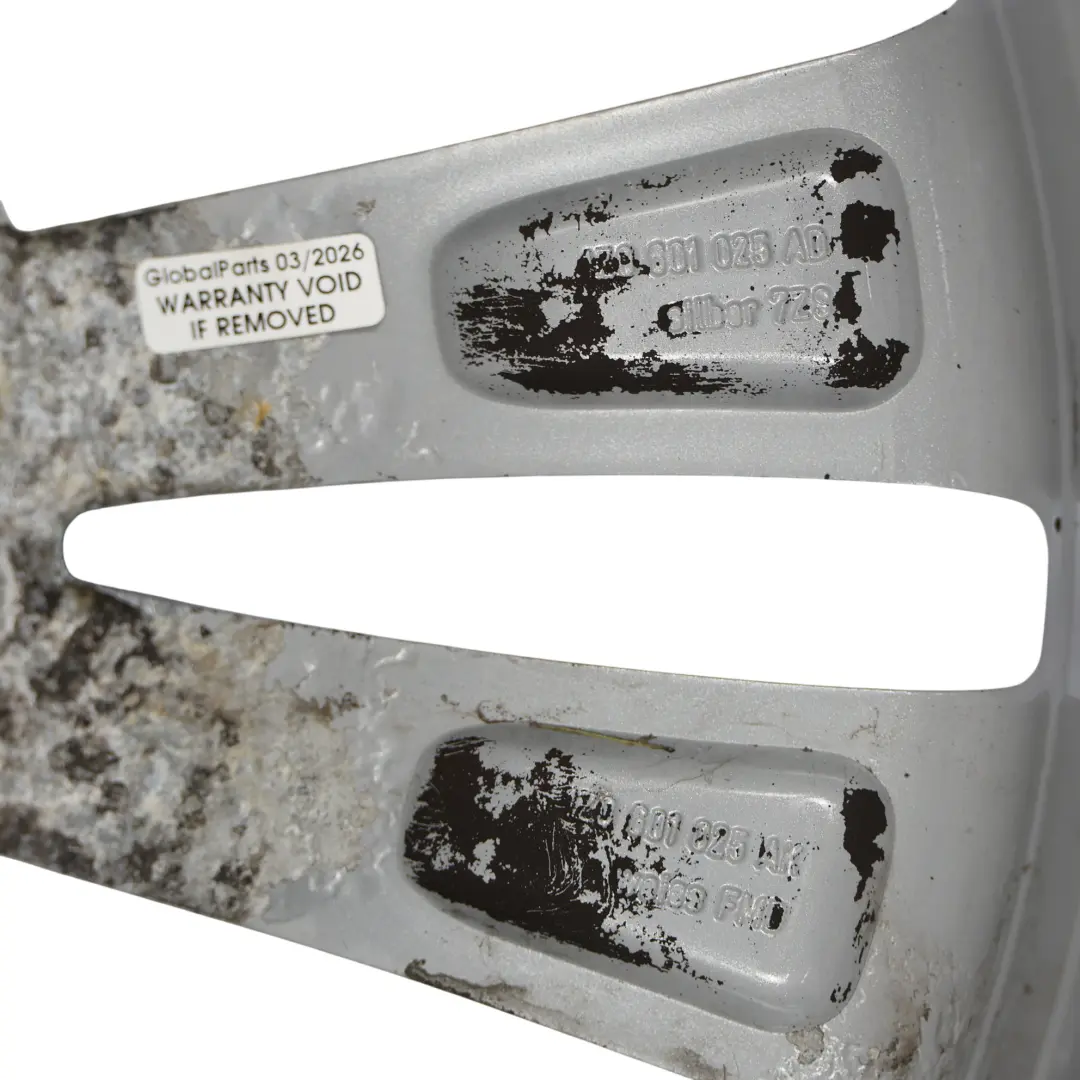 Mk2 Argento Cerchio In Lega 18" 7.5J ET:51 per Skoda Octavia RS con numero di parte 1Z0601025AD Skoda Octavia RS Mk2 Argento Cerchio In Lega 18" 7.5J ET:51 - SKU 1Z0601025AD-1 - Numero di parte 1Z0601025AD