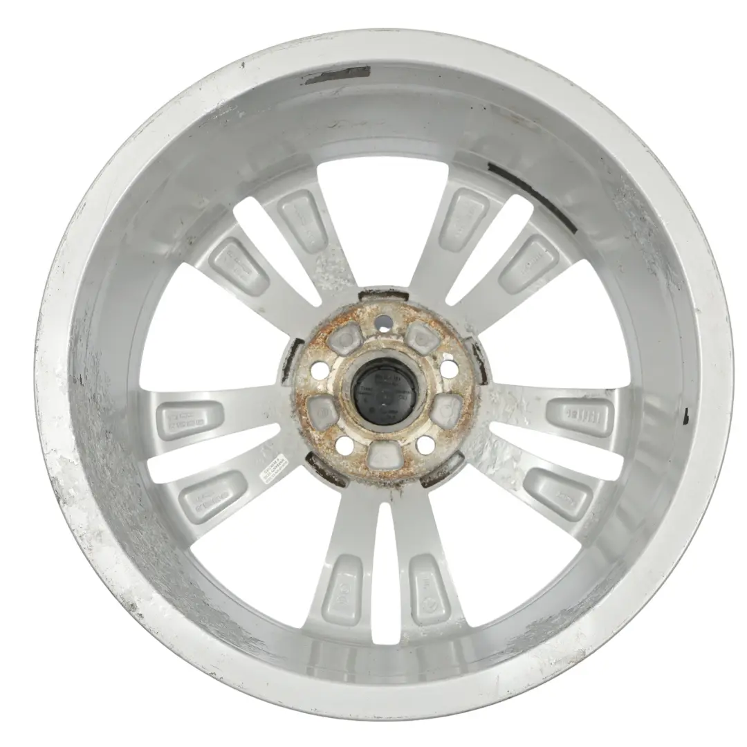 Skoda Octavia RS Mk2 Silver Wheel Alloy Rim 18" 7.5J ET:51 - SKU 1Z0601025AD-2 - Part number 1Z0601025AD