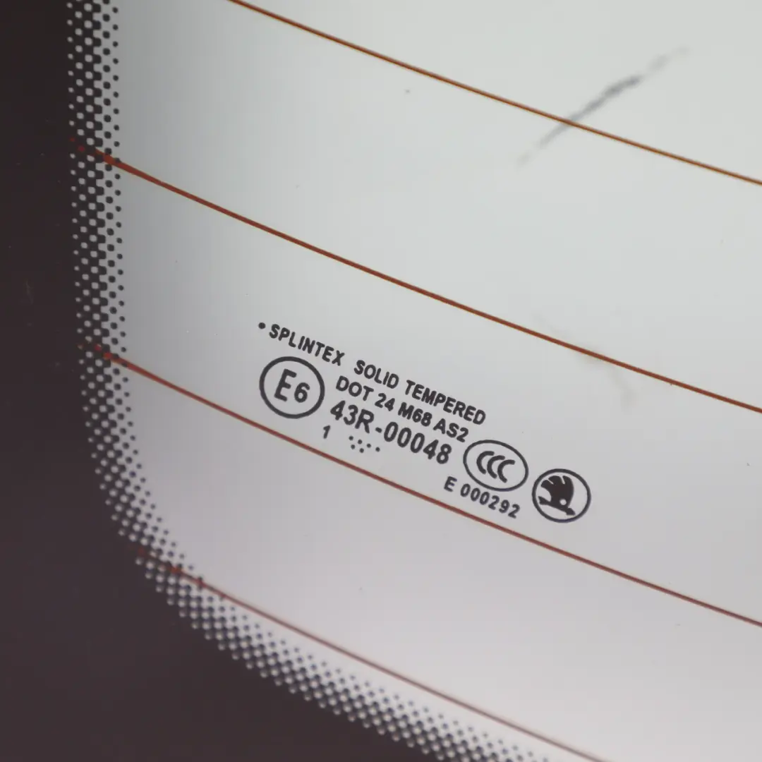 Skoda Octavia Mk2 Hatchback Rear Heated Window Wipe-Wash Green AS2 - SKU 1Z5845049AM - Part number 1Z5845049AM