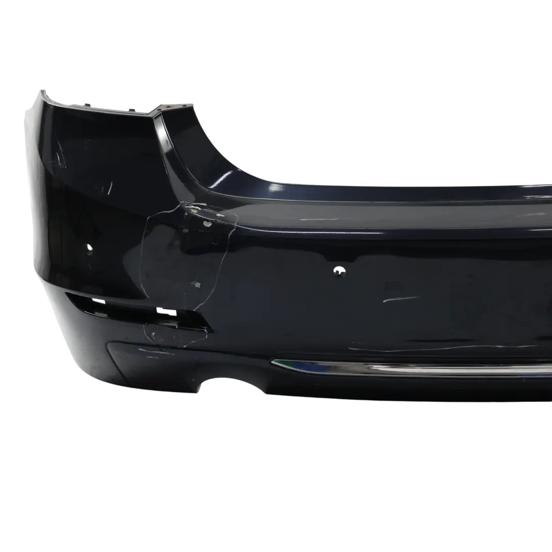 BMW F30 Bumper Rear Trim Panel PDC Imperial Blau Blue Metallic - A89 - SKU 2239993-IBB - Part number 2239993