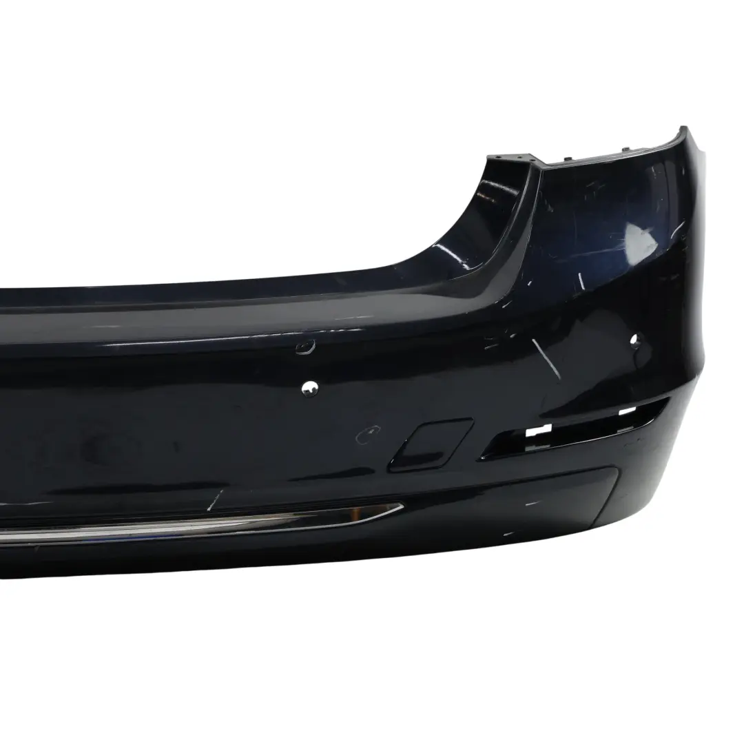 BMW F30 Bumper Rear Trim Panel PDC Imperial Blau Blue Metallic - A89 - SKU 2239993-IBB - Part number 2239993