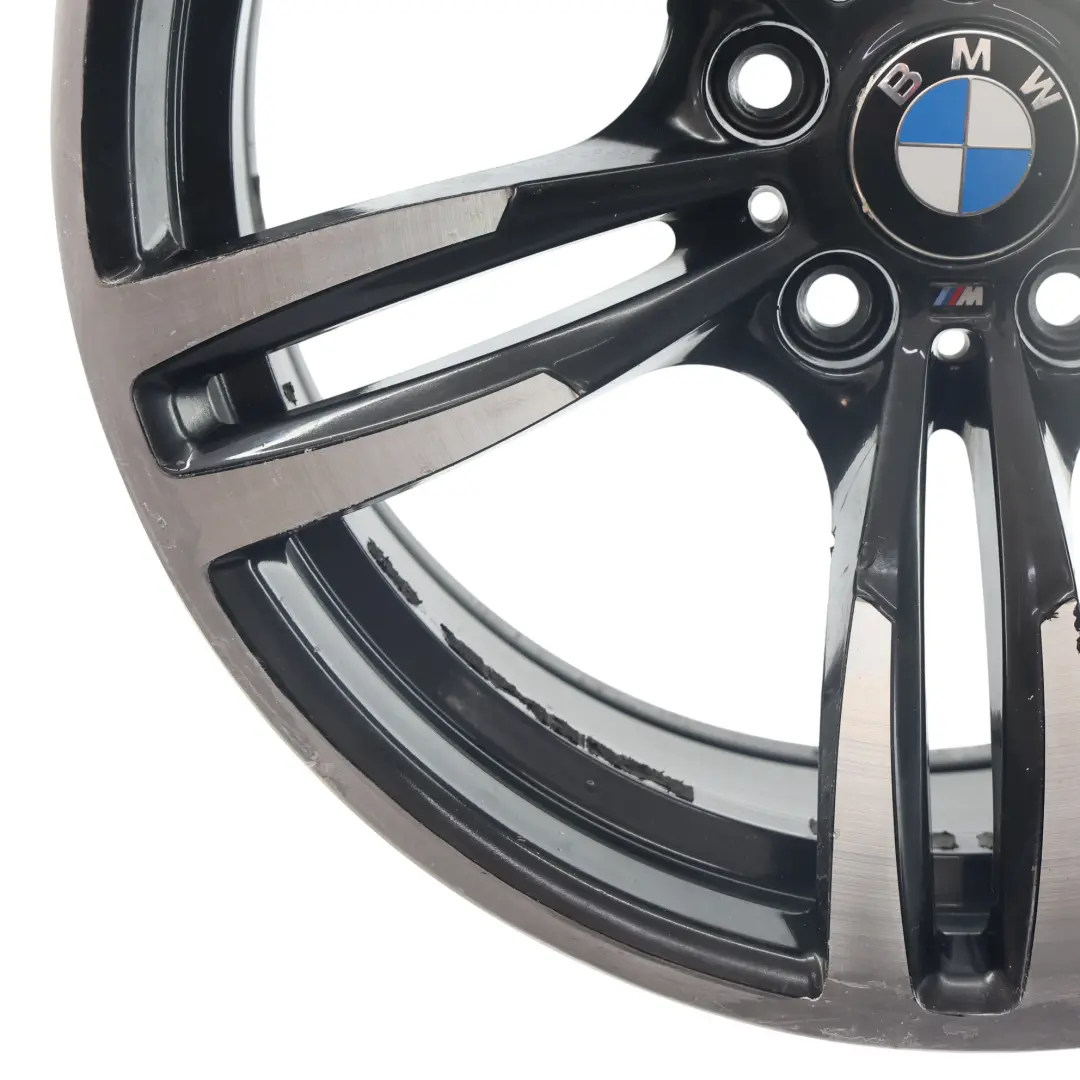 Alloy Rim M Double Spoke 437M 19" 10J to BMW F80 M3 F82 M4 Rear Wheel with Part number 2284756 BMW F80 M3 F82 M4 Rear Wheel Alloy Rim M Double Spoke 437M 19" 10J - SKU 2284756-1 - Part number 2284756