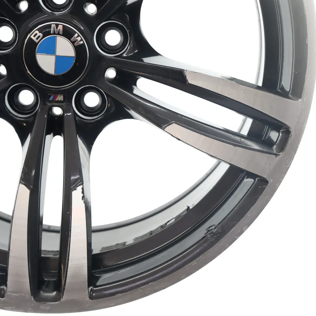 Alloy Rim M Double Spoke 437M 19" 10J to BMW F80 M3 F82 M4 Rear Wheel with Part number 2284756 BMW F80 M3 F82 M4 Rear Wheel Alloy Rim M Double Spoke 437M 19" 10J - SKU 2284756-1 - Part number 2284756