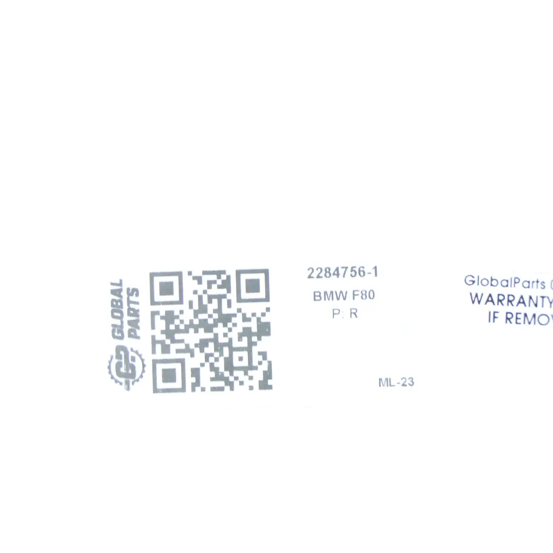 Alloy Rim M Double Spoke 437M 19" 10J to BMW F80 M3 F82 M4 Rear Wheel with Part number 2284756 BMW F80 M3 F82 M4 Rear Wheel Alloy Rim M Double Spoke 437M 19" 10J - SKU 2284756-1 - Part number 2284756