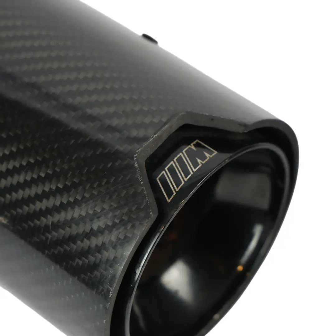 BMW F20 F21 LCI M140i B58 Końcówki Wydechu M Performance Czarne Carbon - SKU 2286255 - Numer Części 2286255