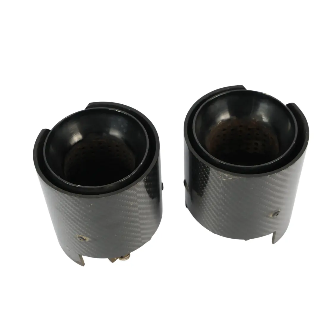 BMW F20 F21 LCI M140i B58 Embouts Échappement M Performance Carbone Noir - SKU 2286255 - Numéro de pièce 2286255