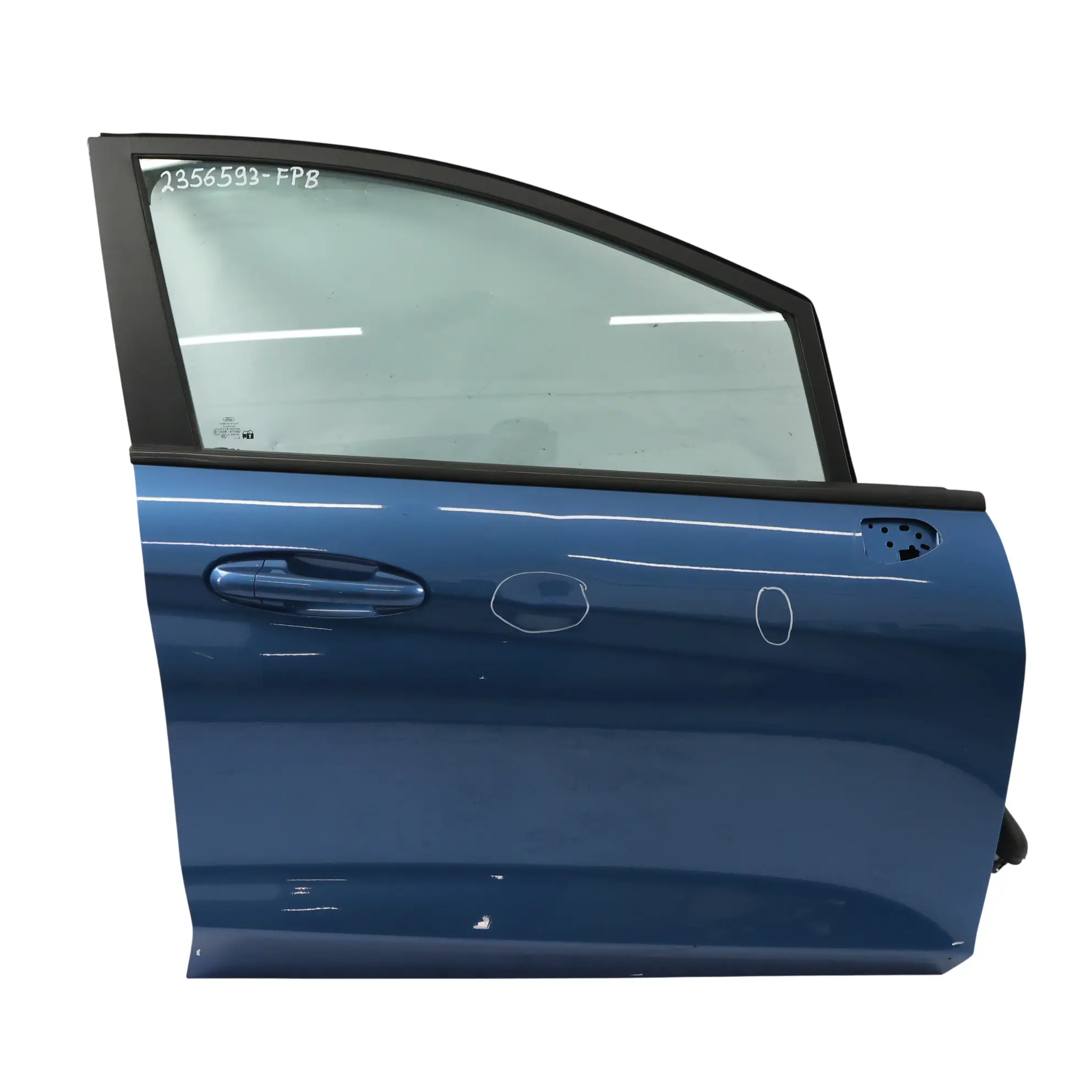 Ford Fiesta Mk8 Front Door Right O/S Ford Performance Blue - BH