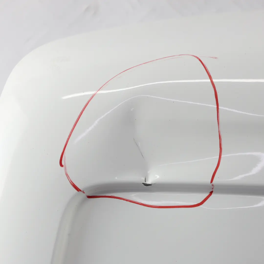 Door Left N/S Boot Tailgate Trunk Lid Frozen White Z2 to Ford Transit Connect Rear with Part number 2431232 Ford Transit Connect Rear Door Left N/S Boot Tailgate Trunk Lid Frozen White Z2 - SKU 2431232-FW - Part number 2431232