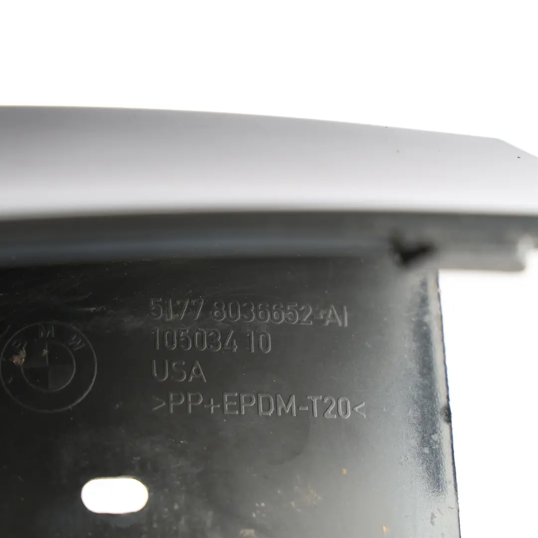 Listwa Osłona Błotnika Prawy Tył Black Sapphire Metalik - 475 do BMW X5 E70 o numerze 2452500 BMW X5 E70 Listwa Osłona Błotnika Prawy Tył Black Sapphire Metalik - 475 - SKU 2452500-BS - Numer Części 2452500