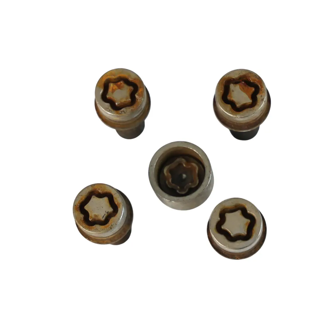 Juego Tuercas Seguridad Antirrobo Ruedas para BMW F20 F21 F30 F31 F33 con número de pieza 2453961 BMW F20 F21 F30 F31 F33 Juego Tuercas Seguridad Antirrobo Ruedas - SKU 2453961-5 - Número de pieza 2453961