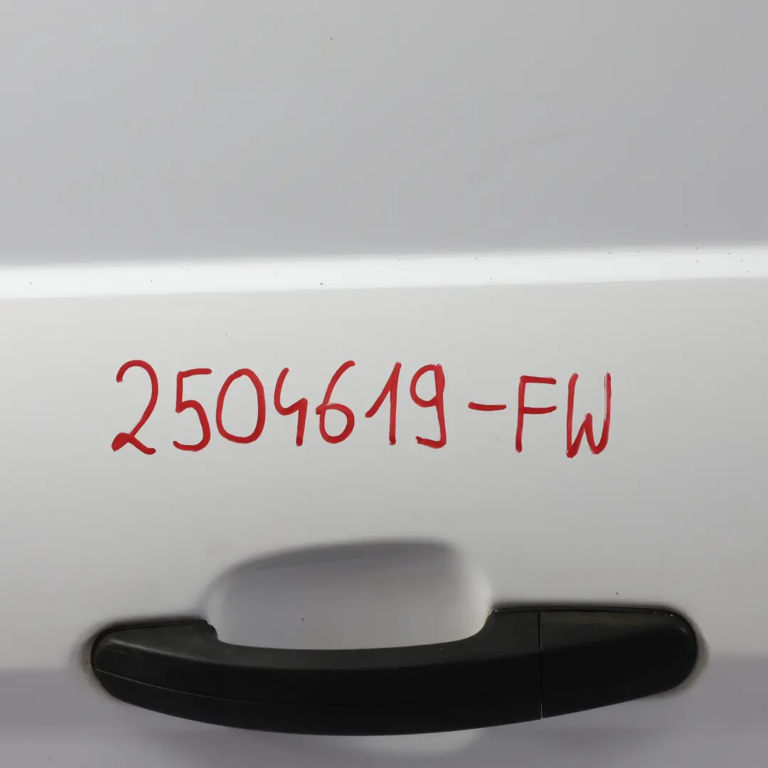Ford Transit Connect Puerta Corredera Trasera Izquierda Puerta Frozen White - Z2 - SKU 2504619-FW - Número de pieza 2504619