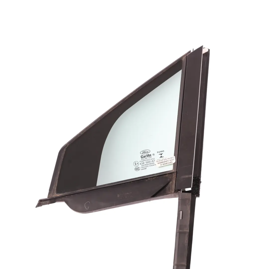 Mk5 Front Door Window Quarter Glass Glazing Left N/S AS2 to Ford Mondeo with Part number 2604424 Ford Mondeo Mk5 Front Door Window Quarter Glass Glazing Left N/S AS2 - SKU 2604424 - Part number 2604424