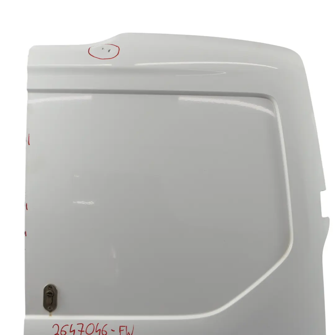 Door Right O/S Boot Trunk Lid Tailgate Frozen White Z2 to Ford Transit Connect Rear with Part number 2647046-FW Ford Transit Connect Rear Door Right O/S Boot Trunk Lid Tailgate Frozen White Z2 - SKU 2647046-FW - Part number 2647046-FW