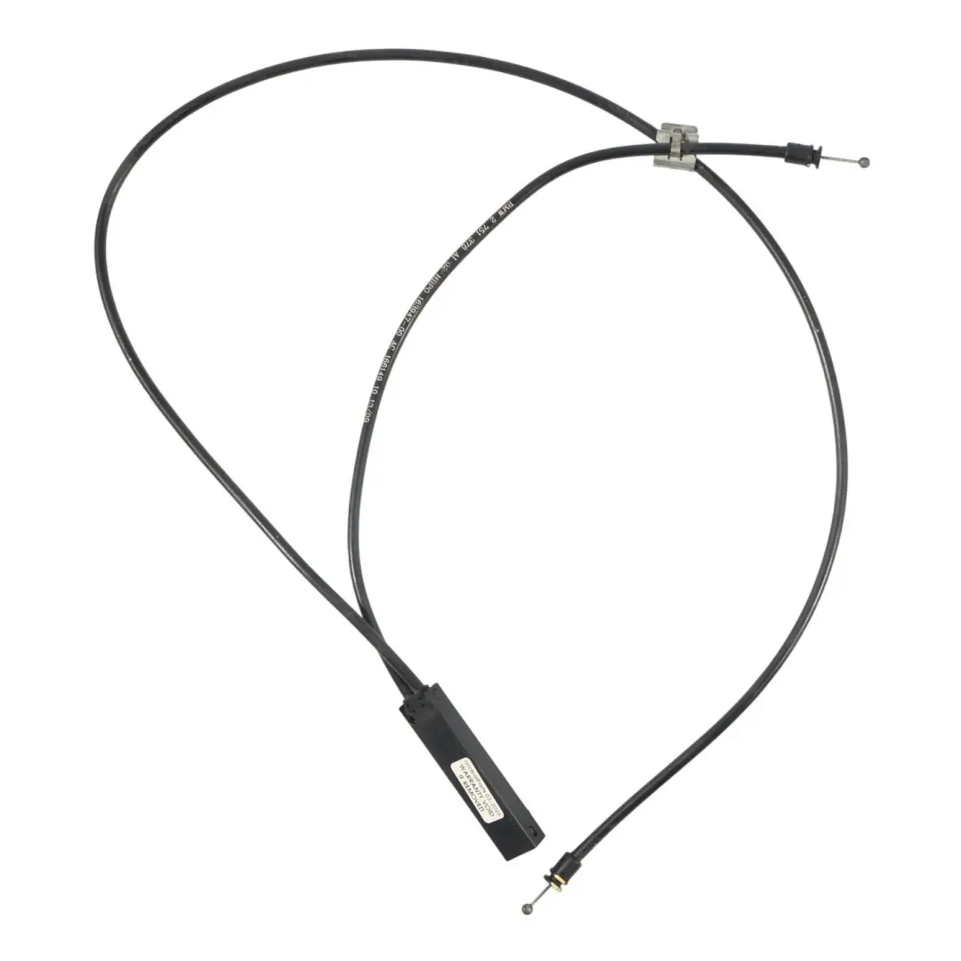 Bowden Cable Front Hood Mechanism to Mini Cooper R55 R56 R57 R58 R59 with Part number 2751378 Mini Cooper R55 R56 R57 R58 R59 Bowden Cable Front Hood Mechanism - SKU 2751378 - Part number 2751378