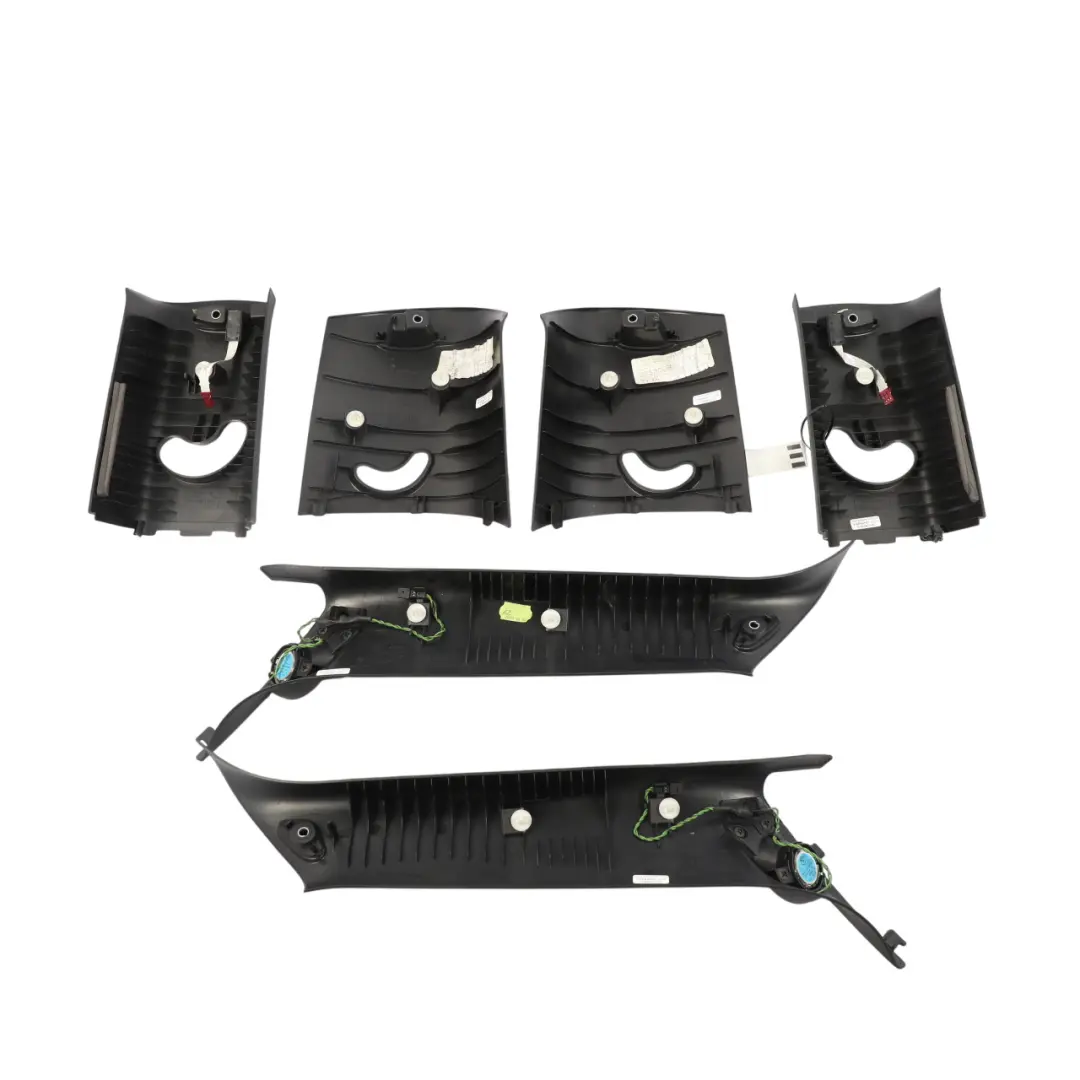 Roof Headlining Trims Covers Pillars Sun Visor Carbon Black Set to Mini R56 with Part number 2752265 Mini R56 Roof Headlining Trims Covers Pillars Sun Visor Carbon Black Set - SKU 2752265-2 - Part number 2752265