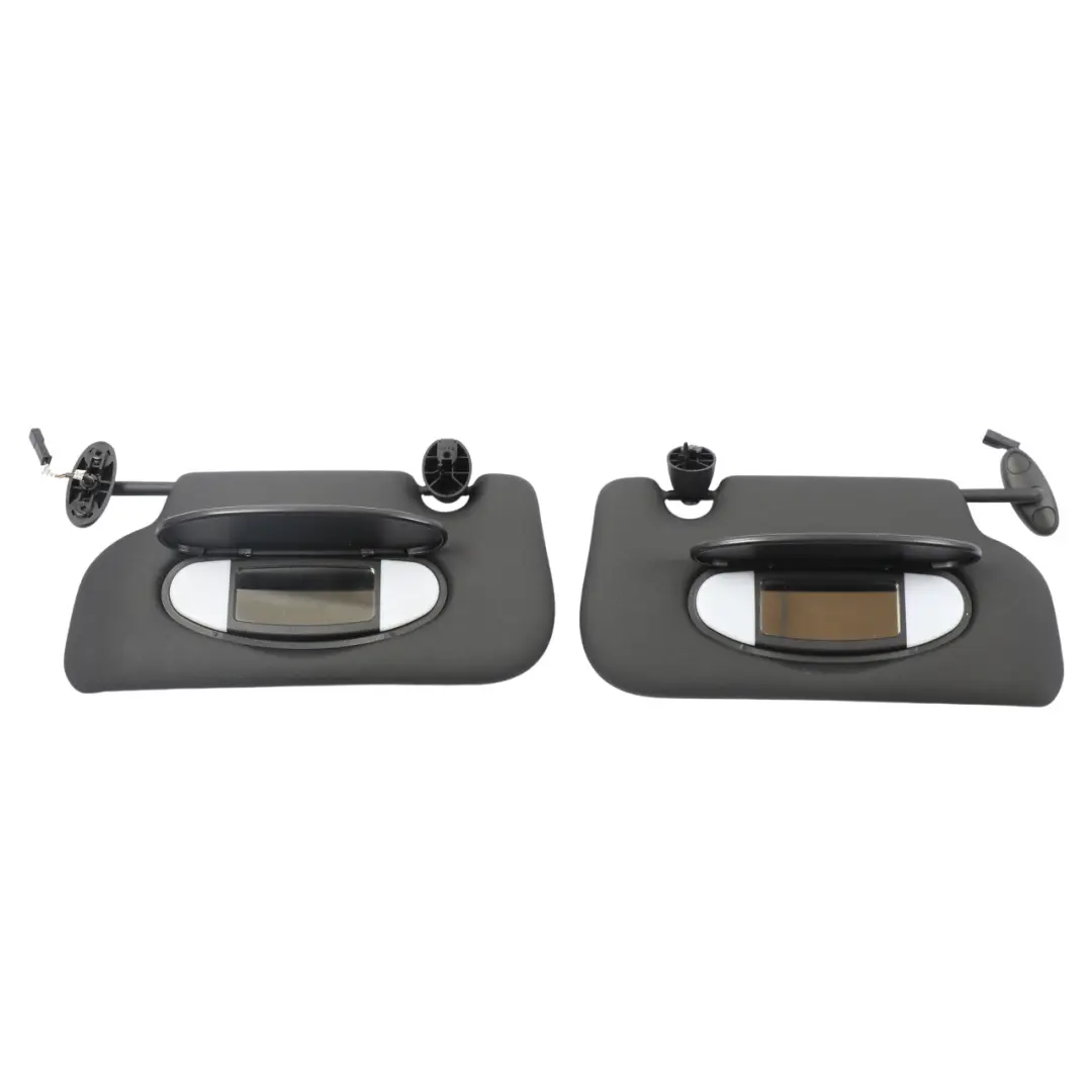 Mini R56 Roof Headlining Trims Covers Pillars Sun Visor Carbon Black Set - SKU 2752265-2 - Part number 2752265