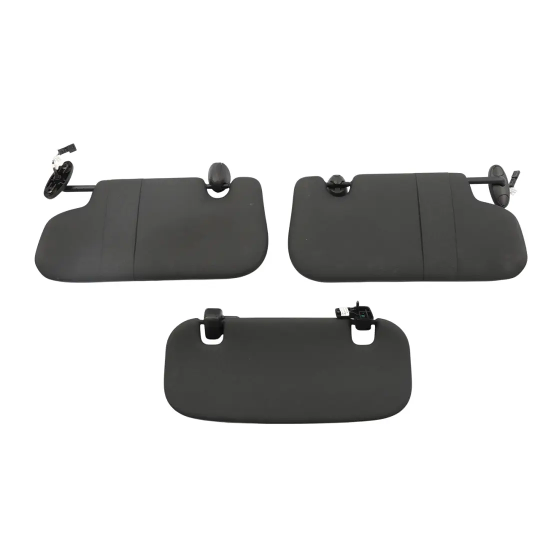 Mini R56 Roof Headlining Trims Covers Pillars Sun Visor Carbon Black Set - SKU 2752265-2 - Part number 2752265