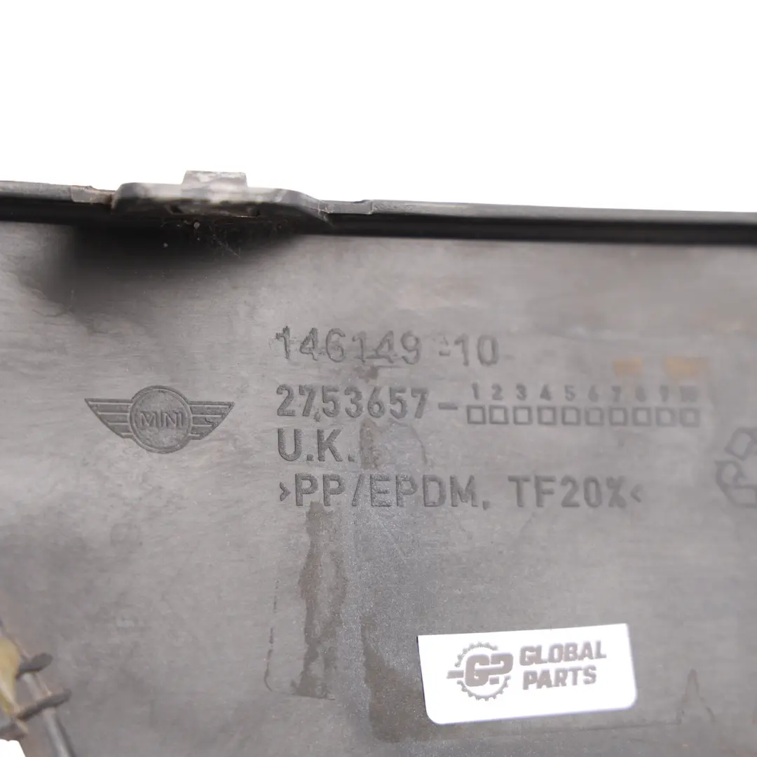 Front Bumper Fog Light Surround Trim Left N/S Royal Grey - A48 to Mini R55 R56 R57 with Part number 2753657 Mini R55 R56 R57 Front Bumper Fog Light Surround Trim Left N/S Royal Grey - A48 - SKU 2753657-ROG - Part number 2753657