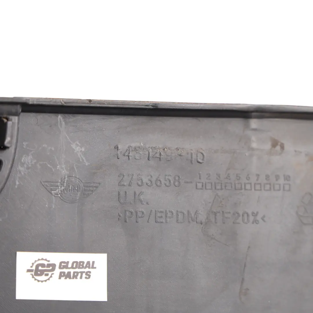 Front Bumper Fog Light Surround Trim Right O/S Royal Grey - A48 to Mini R55 R56 R57 with Part number 2753658 Mini R55 R56 R57 Front Bumper Fog Light Surround Trim Right O/S Royal Grey - A48 - SKU 2753658-ROG - Part number 2753658