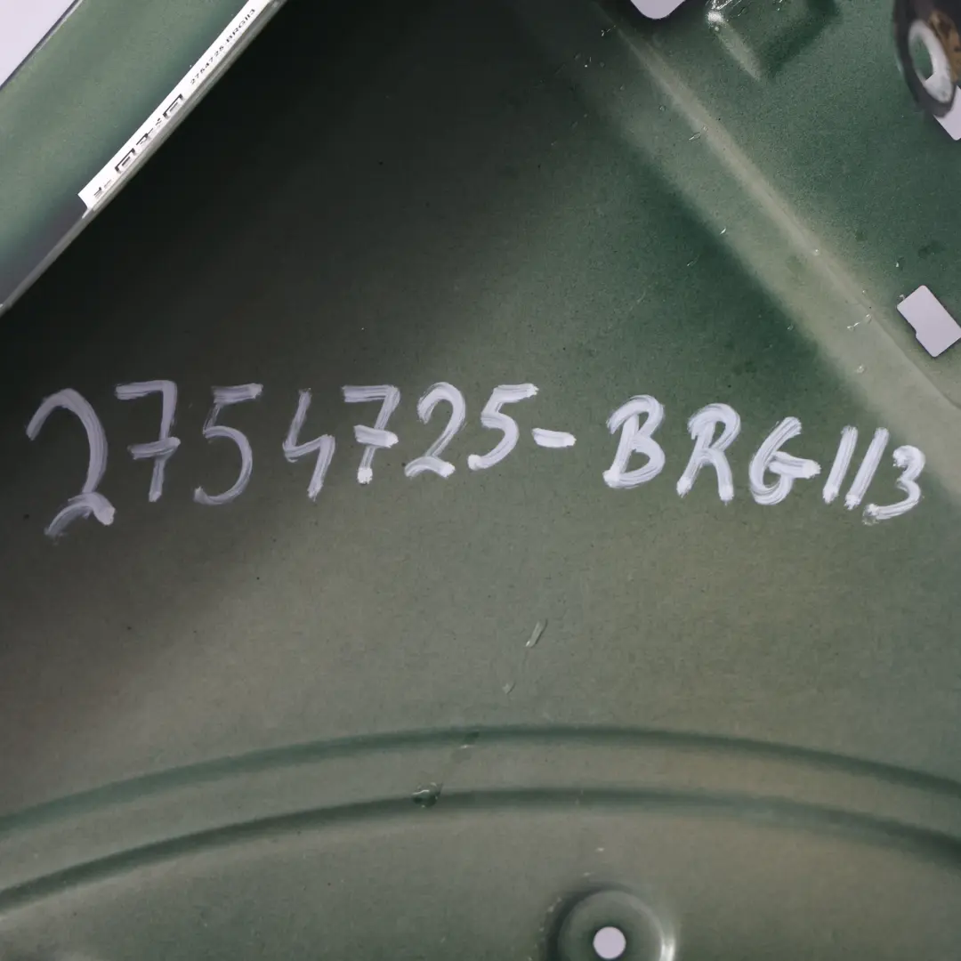 Mini Cooper R55 R56 R57 R58 Panneau Avant Gauche Vert Course Britannique B22 - SKU 2754725-BRGII3 - Numéro de pièce 2754725