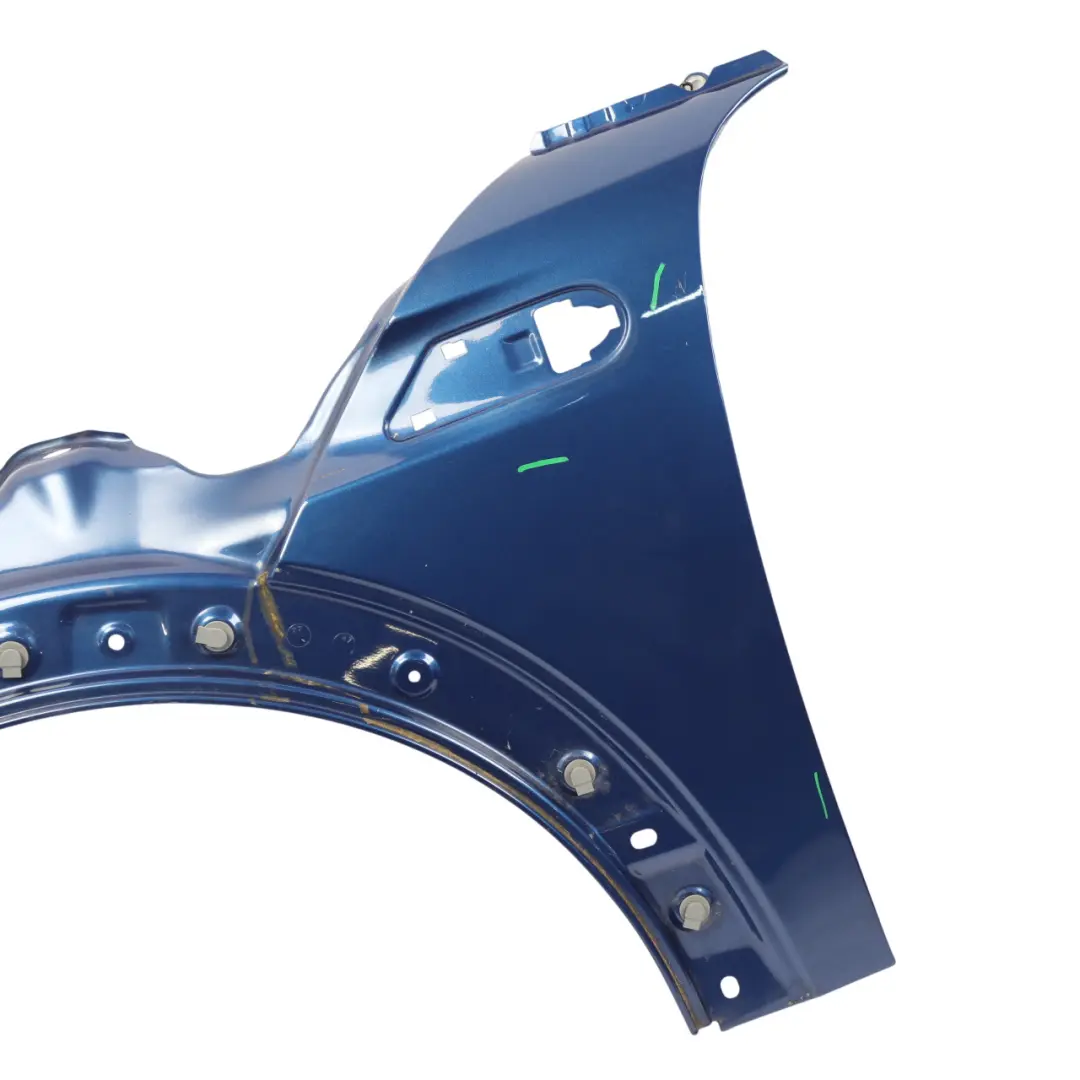 Side Panel Front Left Wing N/S Lightning Blue - A63 to Mini Cooper R55 R56 R57 with Part number 2754725 Mini Cooper R55 R56 R57 Side Panel Front Left Wing N/S Lightning Blue - A63 - SKU 2754725-LB7 - Part number 2754725