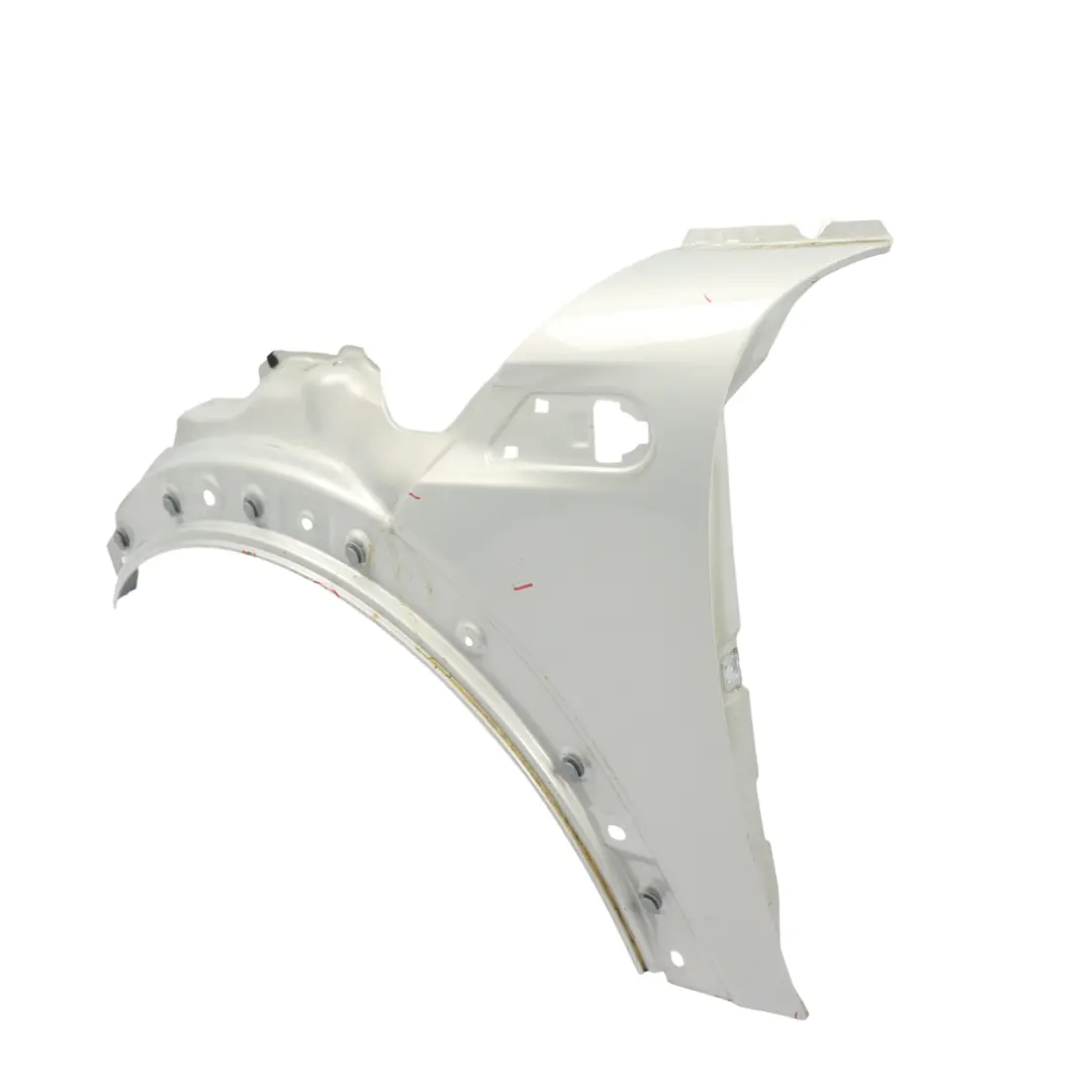 Side Panel Front Left Wing N/S White Silver Metallic A62 to Mini Cooper R55 R56 R57 with Part number 2754725 Mini Cooper R55 R56 R57 Side Panel Front Left Wing N/S White Silver Metallic A62 - SKU 2754725-WS1 - Part number 2754725