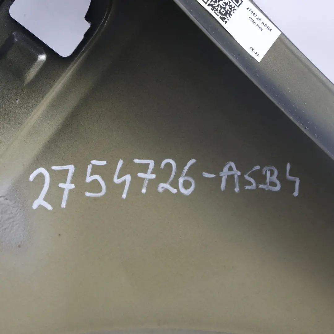 Mini Cooper R55 R56 R57 Seitenteil Kotflügel Vorne Rechts Blitzblau - SKU 2754726-ASB4 - Teilenummer 2754726
