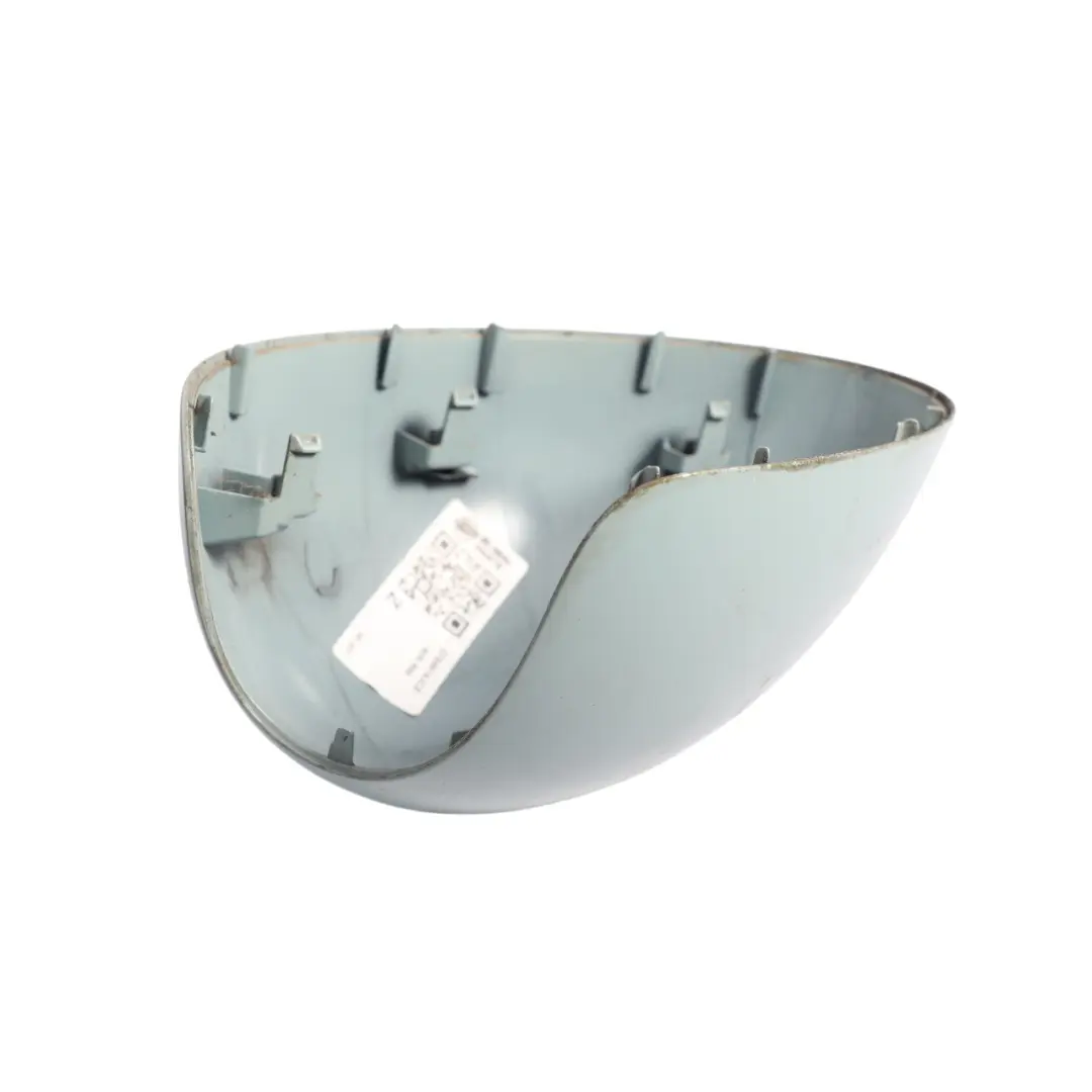 Cap Casing Right Wing Mirror O/S Ice Blue B28 to Mini Cooper R55 R56 R57 R60 Cover with Part number 2754914 Mini Cooper R55 R56 R57 R60 Cover Cap Casing Right Wing Mirror O/S Ice Blue B28 - SKU 2754914-ICE - Part number 2754914