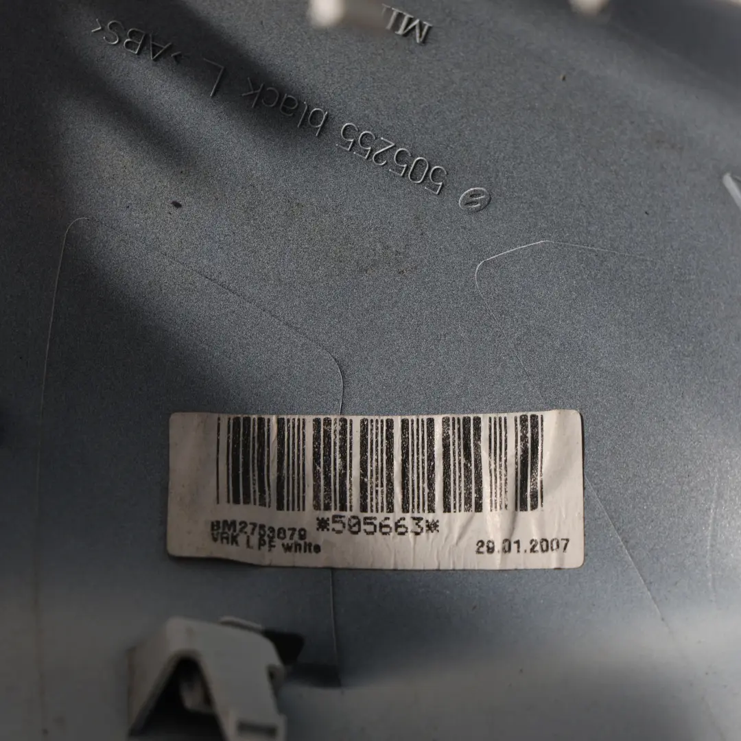 Mini R55 R56 R57 R59 Obudowa Osłona Lusterka Lewa Biała - SKU 2754915-WHI - Numer Części 2754915