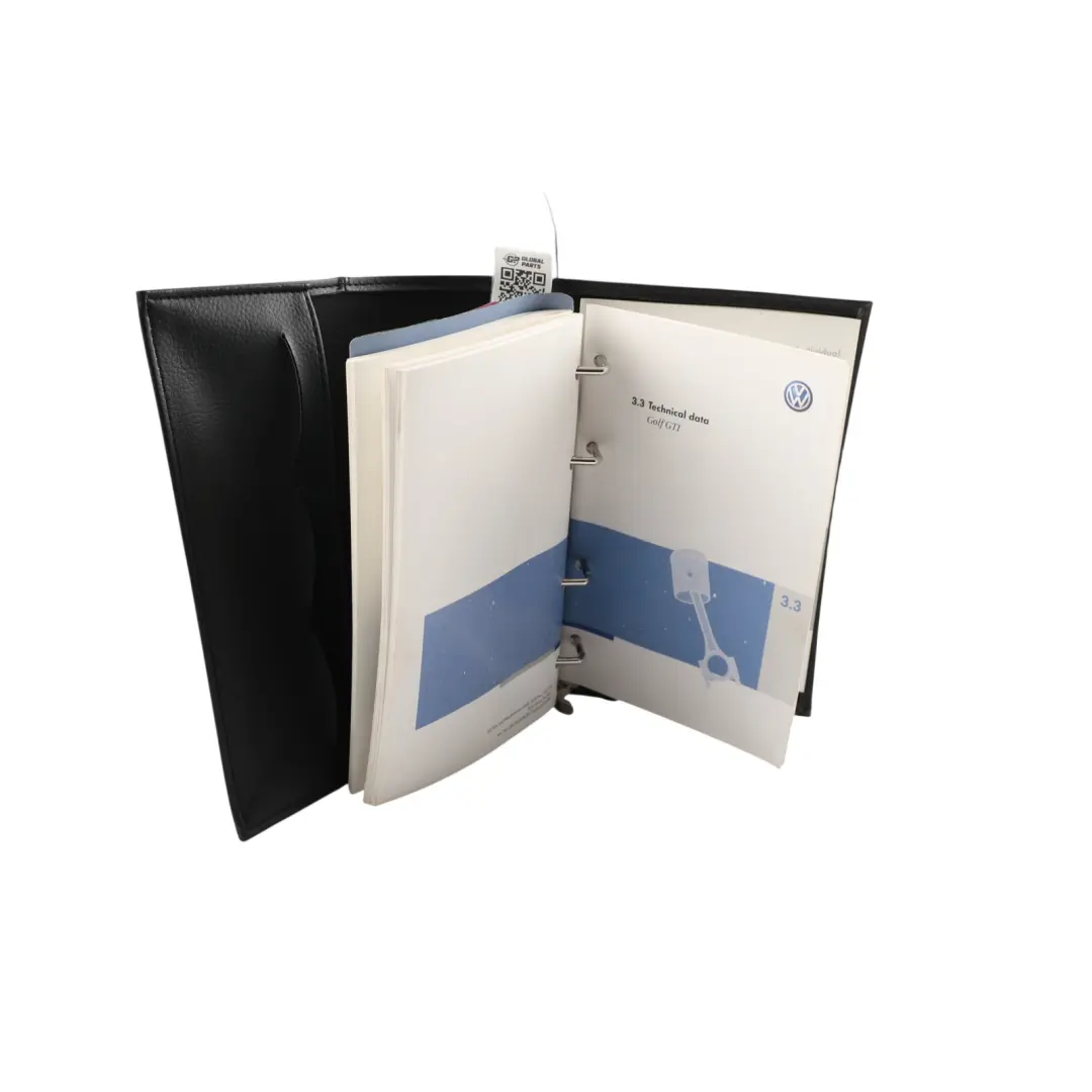 Volkswagen VW Golf Mk5 Owner's Handbook Technical Data Books Case Wallet Set - SKU 281551GGI20 - Part number 281551GGI20