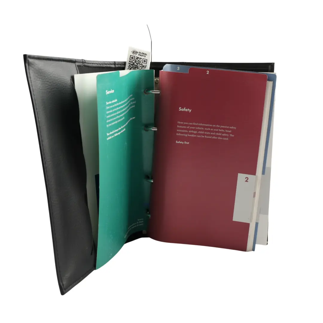 Volkswagen VW Golf Mk5 Owner's Handbook Technical Data Books Case Wallet Set - SKU 281551GGI20 - Part number 281551GGI20