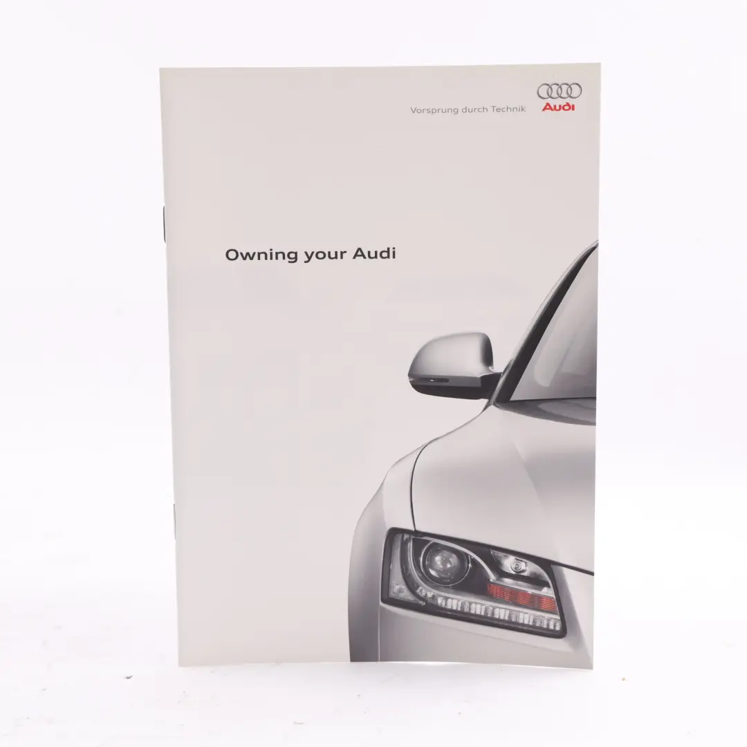 Audi TT 8J Owner's Handbook Manual Service Booklet Pouch Case Wallet Set - SKU 2815618J320 - Part number 2815618J320