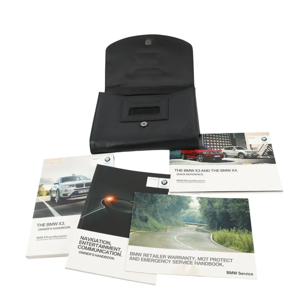 BMW X3 F25 Serviceheft Betriebsanleitung Mappe Set - SKU 2917756 - Teilenummer 2917756